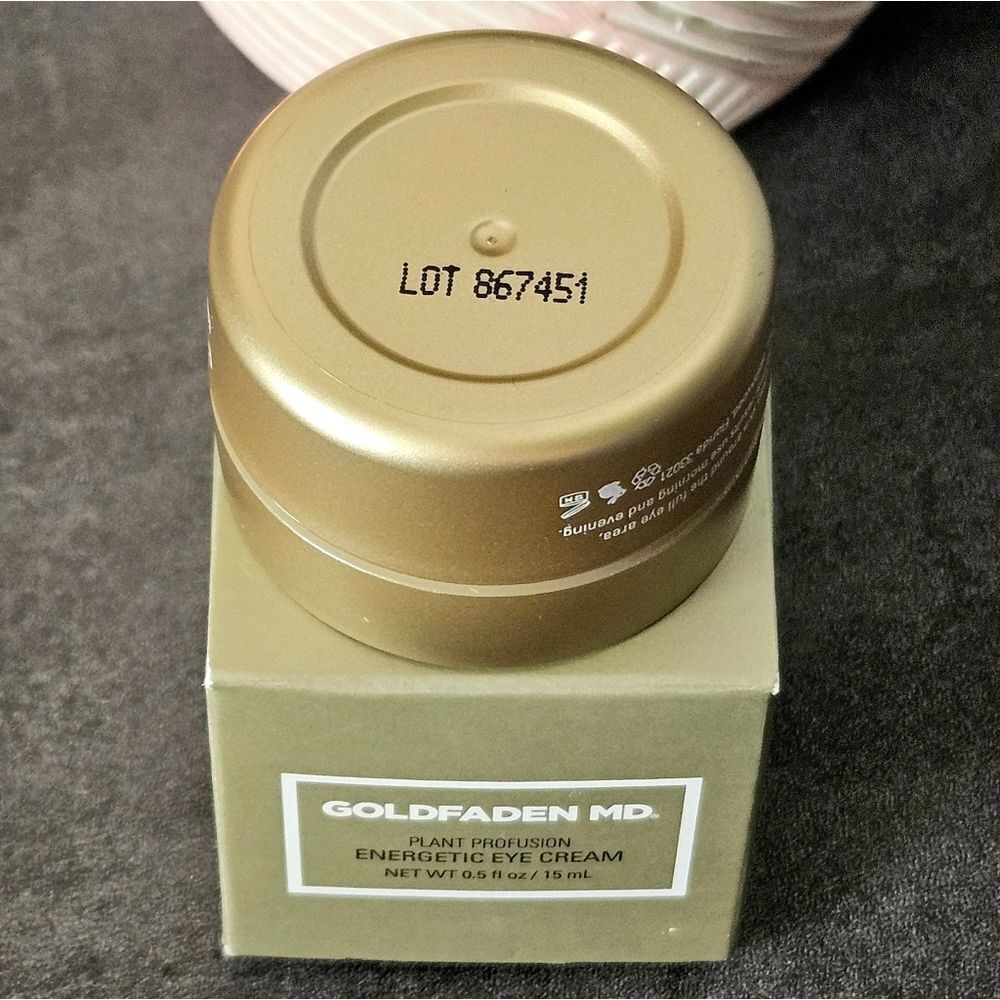 GOLDFADEN Plant Profusion Energetic Eye Cream New 15ml Msrp $145 - Picture 9 of 9